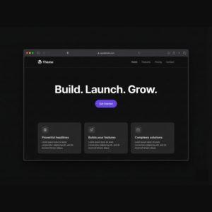 Agency Landing Page Theme