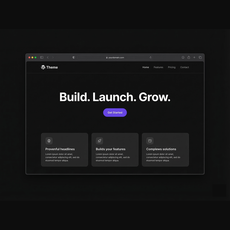 Agency Landing Page Theme